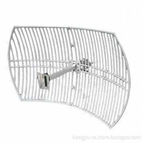 2.4G Grid Parabolic Antenna with 83MHz Bandwidth and 2,400 to 2,483MHz Frequency Range